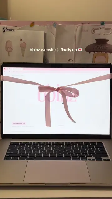 the bbinz website is finally up🥹 no products yet, just the start of something m