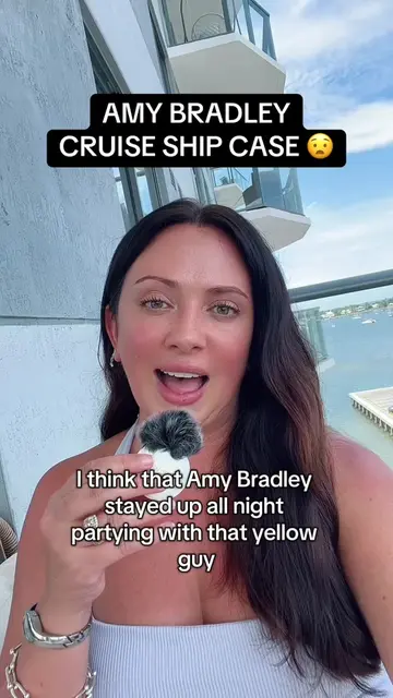 What do you think happened? 😨 #amybradley #cruiseship