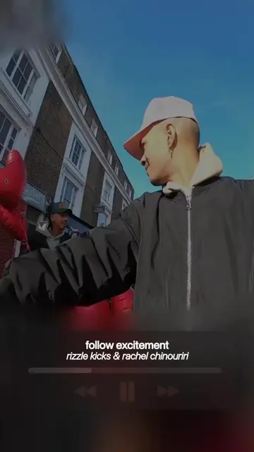 follow excitement - rizzle kicks & rachel chinouriri // lyrics - #followexciteme