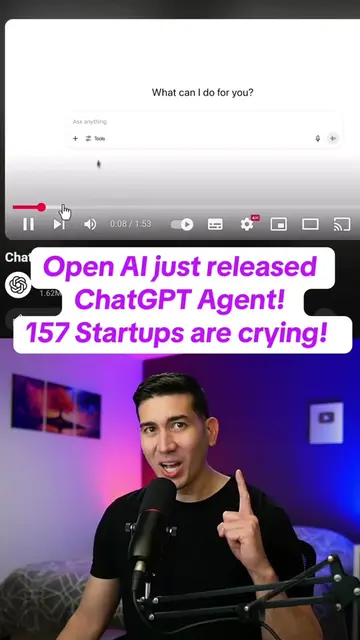 Open AI Just Released their ChatGPT Agent and this is going to worry a lot of AI