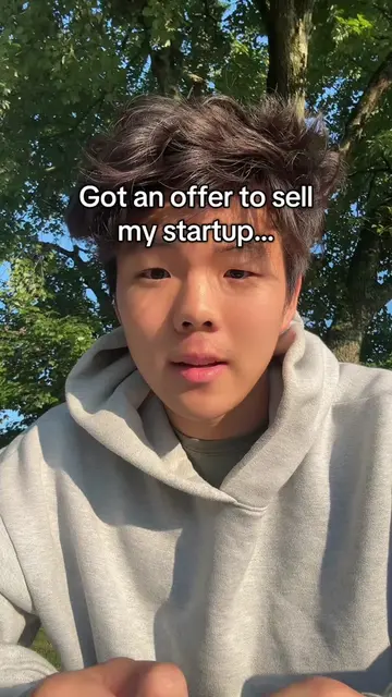 Someone offered to buy my startup and I’m only 19… #startup #startups #startupli
