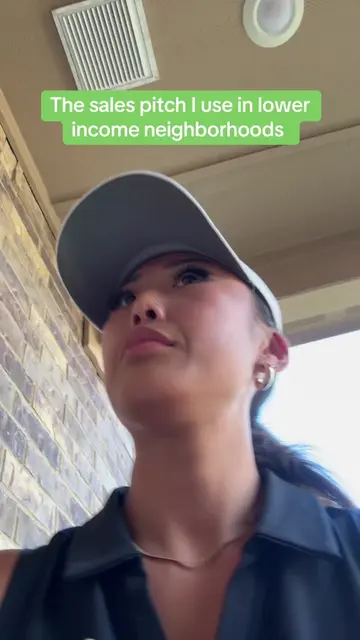 pre framing to tailor to your neighborhood is critical ⬆️ #fyp #doortodoor #sale