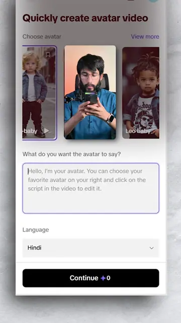 The Best AI App That Can Make Viral Talking AI Videos for You . #talkingavatar #