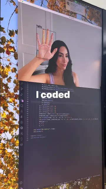 🤘 improving my ASL detection app with @warp.dev :] #ad #programming #ai #coding