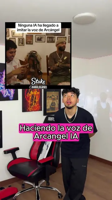 La IA imita a Arcangel 🤖✨😱#ia#pampis#inteligenciaartificial 