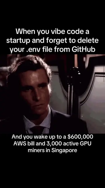 Don’t forget rate limits #StartupLife #DevMeme #AWSBill #TechFails #CryptoMining
