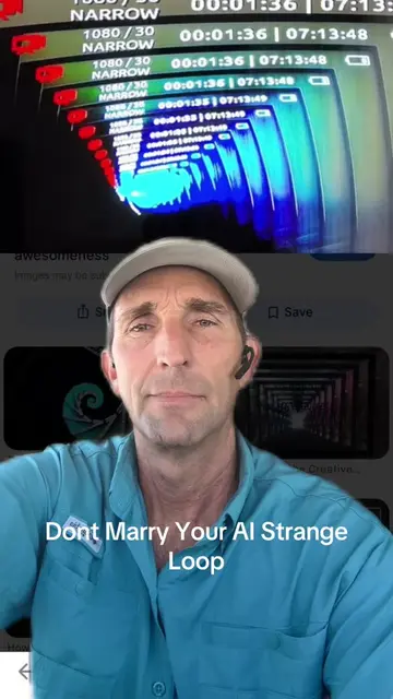 #greenscreen #ai #strangeloops #chatgpt #aimetacognition #recursiveloop #iamastr