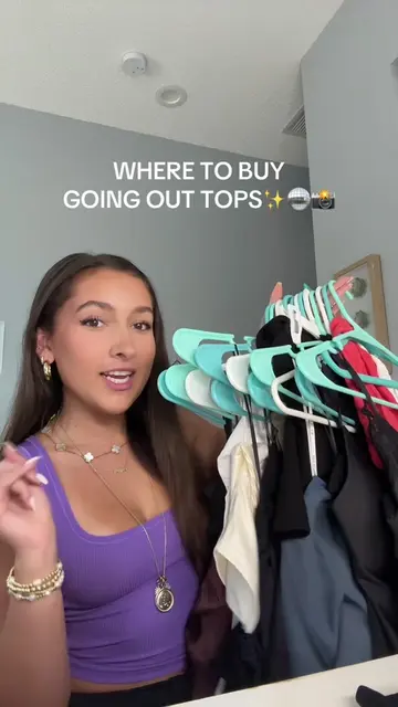 Where i buy going out tops!! #wheretoshop #collegecloset #closetstaples #closetb