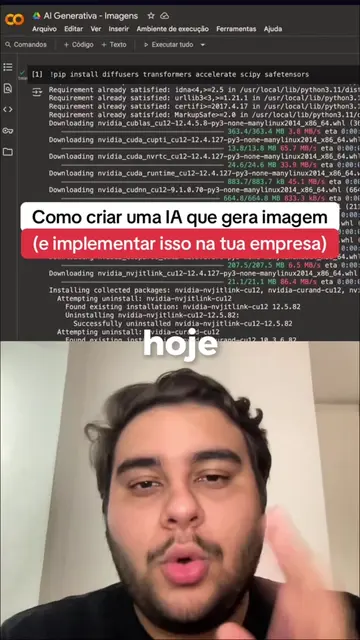 Aprenda a criar do zero uma IA que gera imagens a partir de texto usando Google 