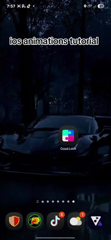 looks identical besides the blur effect 🔥#fypシ #samsung #animations #ios #oneui
