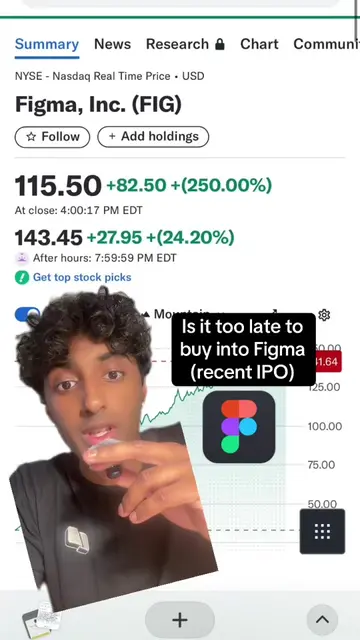Should you still buy into Figma? #finance #money #figma #ipo #stocks #PersonalFi