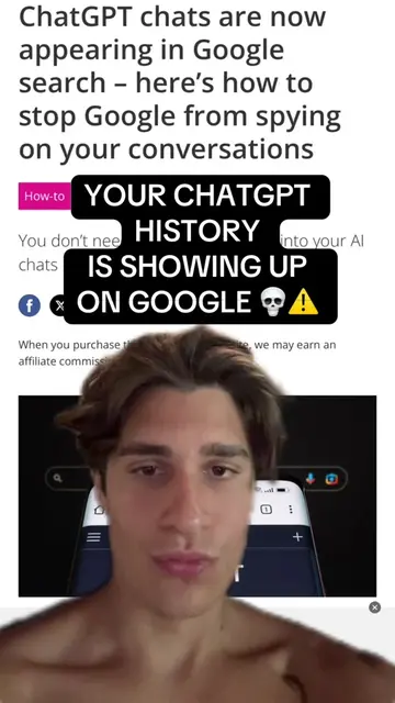 you have no privacy with ChatGPT your searches are now visible on Google, but he