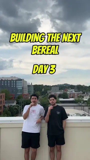 Day 3 of building the next BeReal with @karam_aboulhosn  If your friend group ne
