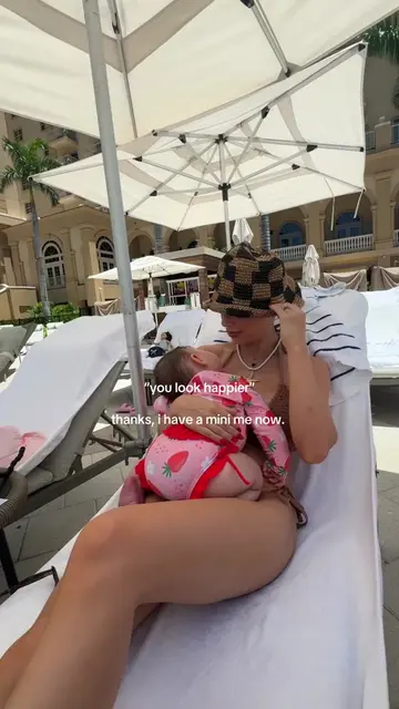 my little bestie on vacay 🥹✈️🌴  #girlmom #minime #mommydaughter #familyvacatio