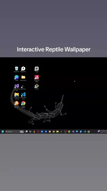 Wallpaper link is in my bio👉 #wallpaper #interactive #programming #coding #html
