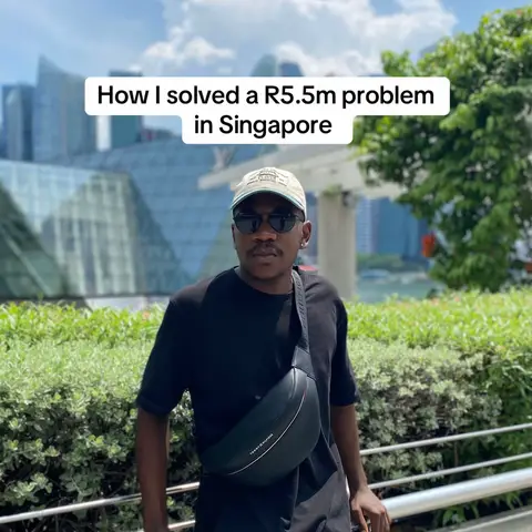 A R5.5 million problem. A 48-hour deadline. One flight to Singapore 🇸🇬 When mu