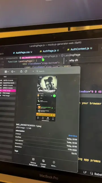Just drag and drop your mobile app, and generate cinematic videos in seconds! 😍