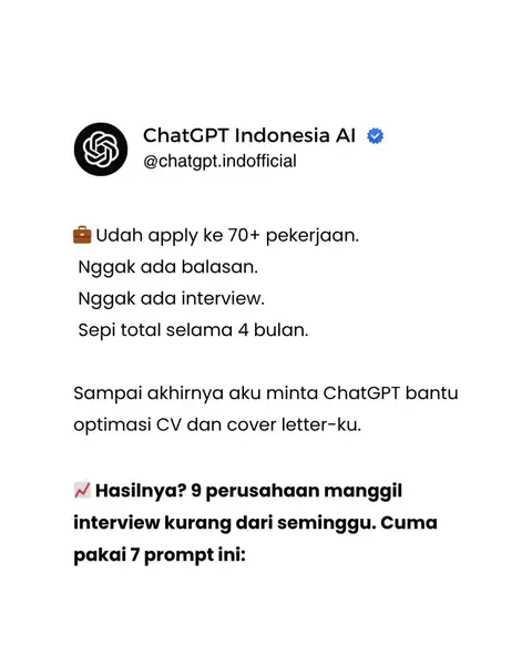 Udah apply ke puluhan kerjaan… tapi nggak ada yang balas? Aku juga pernah di pos