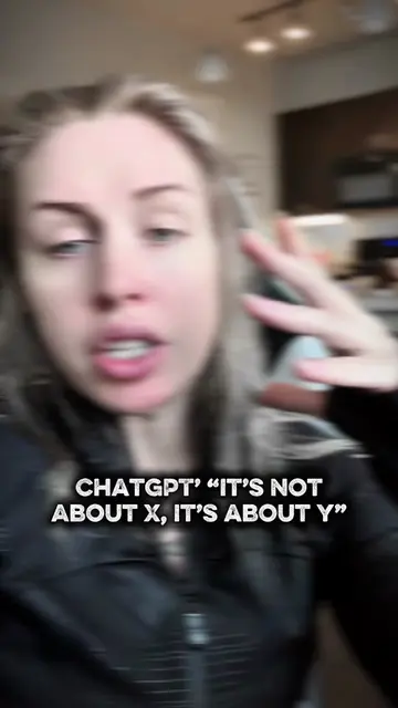 That “it’s not about X, it’s about Y” line isn’t built into ChatGPT. It’s learne