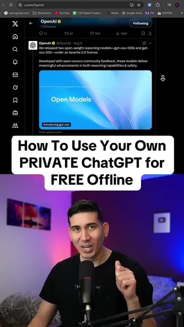 OpenAI recently launched an open source version of ChatGPT completely FREE that 