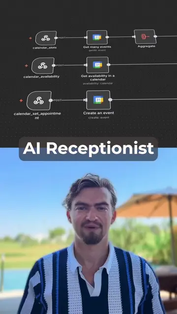 comment "Receptionist" to get it, your personal receptionist is always on duty a