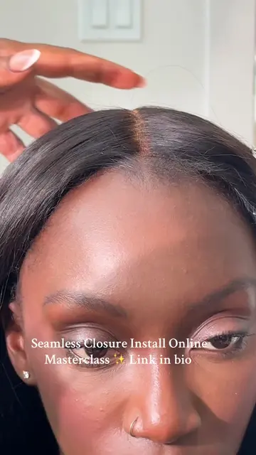 This technique is called the Seamless Closure Install because of how seamlessly 