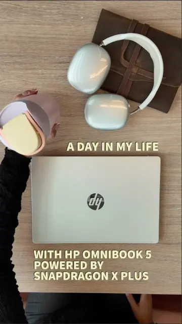 AD // A day in my life 💘 as a computer science student powered by HP Omnibook 5