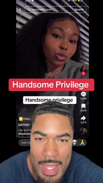 What do you think about this??🤔🤔#handsome #attractive #privilege #looks #looks