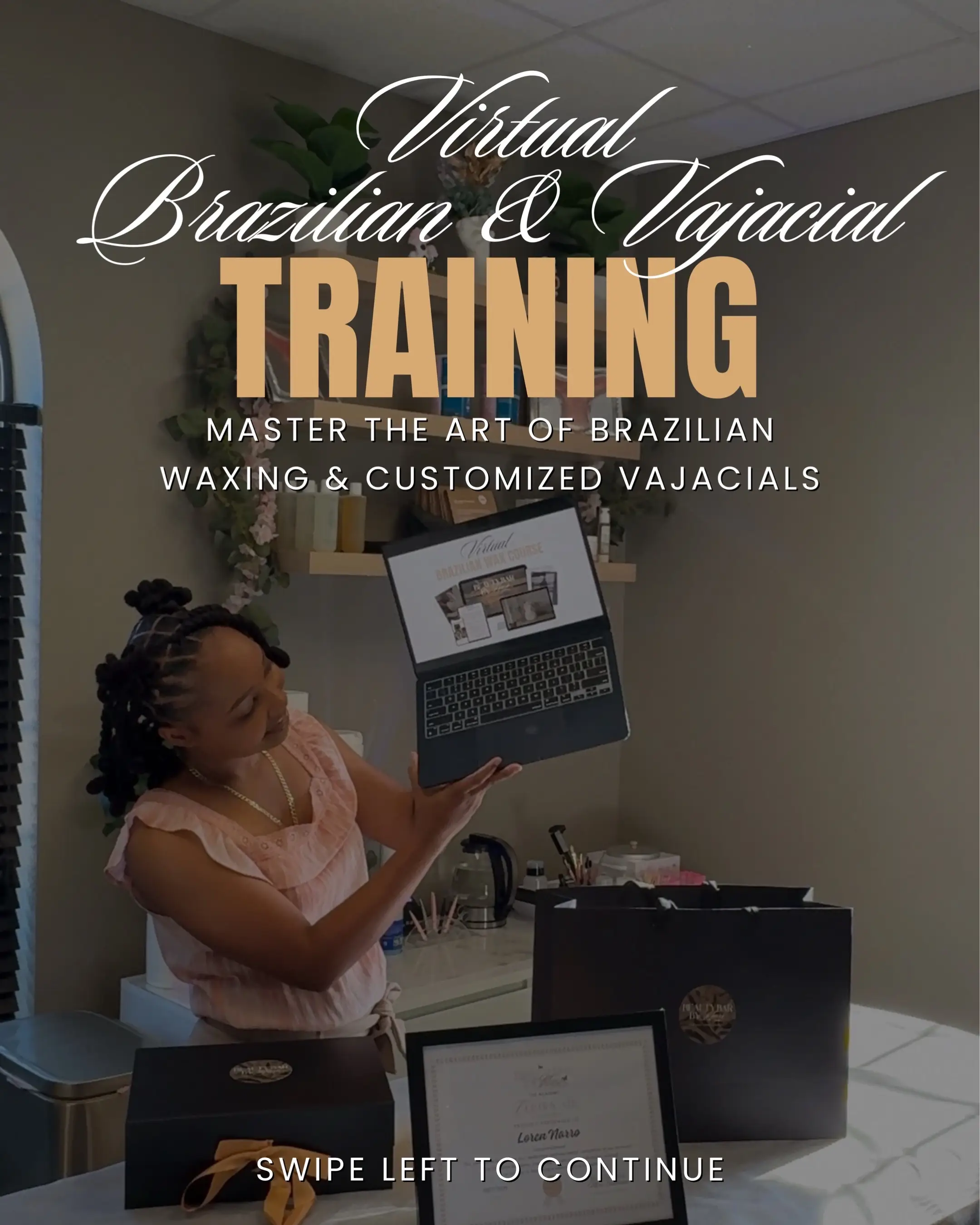 🌍 Ready to LEVEL UP from anywhere in the world?    My Virtual Brazilian Wax & V