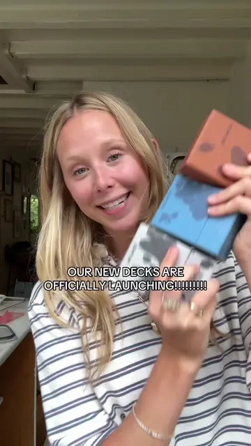 SCREAMING CRYING FREAKING OUT ALL 3 DECKS AVAILABLE SEPTEMBER 1st !!!!! 🃏🤍🌠🫂