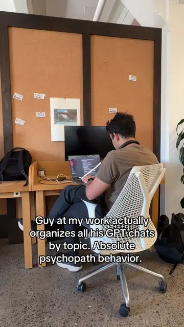 Who does this? Mine looks like chaos.  #ai #aitools #chatgpt #Tech 