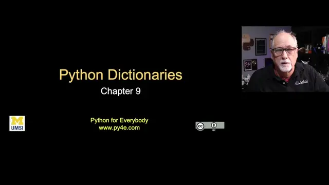 Python for Everybody | Chapter-9, Part-1 (Dictionaries) #Python #Learn #Coding #