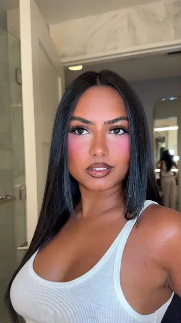 Miami glam for the girls 💞 inspired by @Paintedbyesther !! full makeup details 