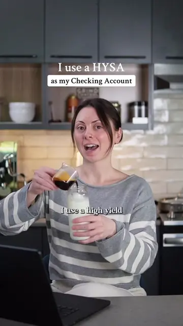 I use a HYSA as my Checking Account 💸 👉 the link is in my Stan Store!! I highl