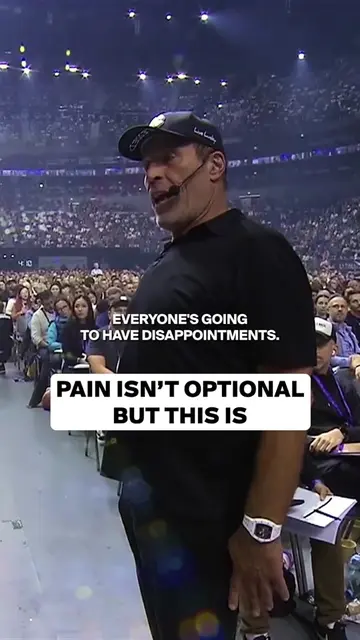 Pain is a part of life. Suffering is an option. #unleashthepowerwithin #mindset 