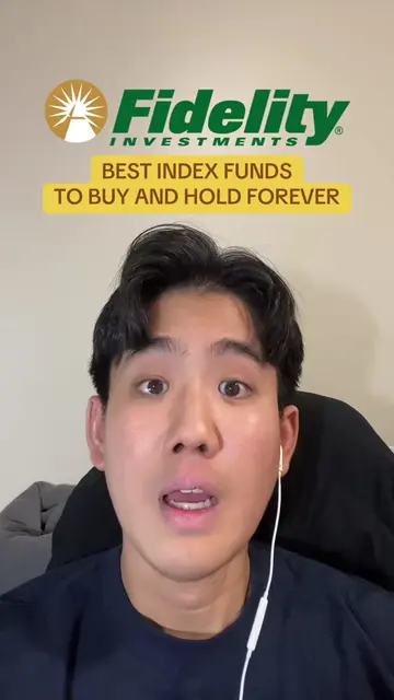 Best Fidelity Index Funds to Buy and Hold FOREVER 📈 #fyp #investingforbeginners