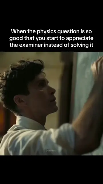 The examiner goated 🤯 #physics #oppenheimer #math #college #exam 