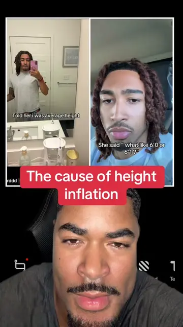 What do you think about this??🤔🤔#height #tall #short #inflation #dating 