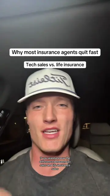 Life insurance sales has a 90% failure rate. Tech sales gives you salary, benefi