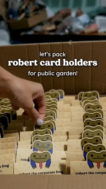 robert card holder is #opentowork at public garden at the end of the month, plea