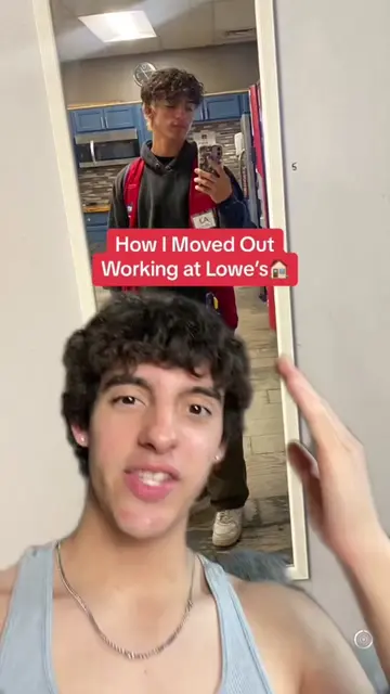 How I moved out at 19 working at Lowe’s #ajbaron 
