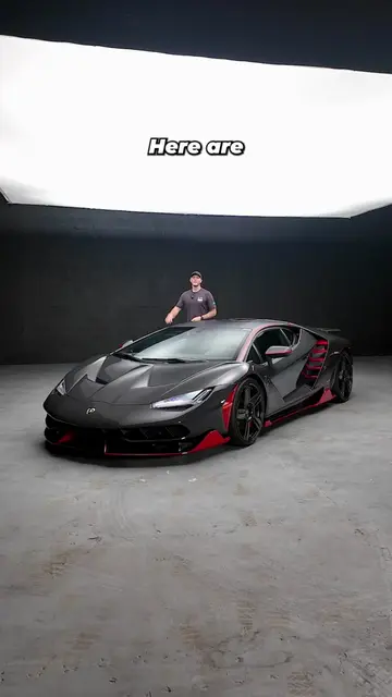 Five Fun Facts about the Lamborghini Centenario #LetsDriveIt  Car from @We Are C
