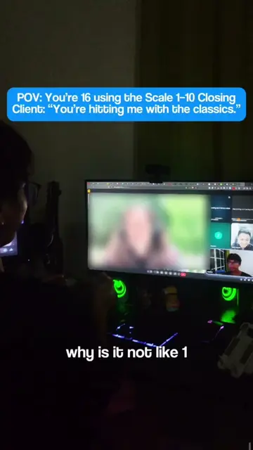 At 16 using classic closing techniques 👀 The grind starts early. #motivation #S