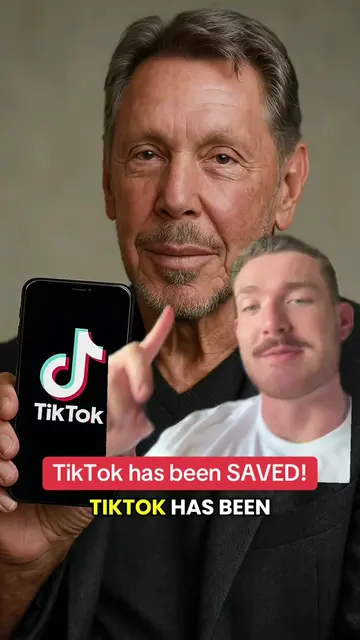 The Richest Man in the world, Larry Ellison, just SAVED TikTok from being banned