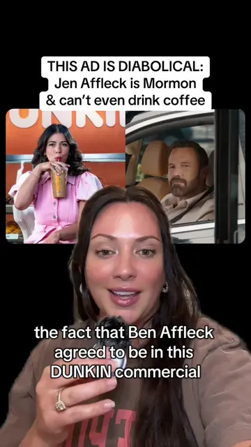 It’s insane in the best way tbh 👏🏻 #jenaffleck #benaffleck #dunkindonuts #dunk