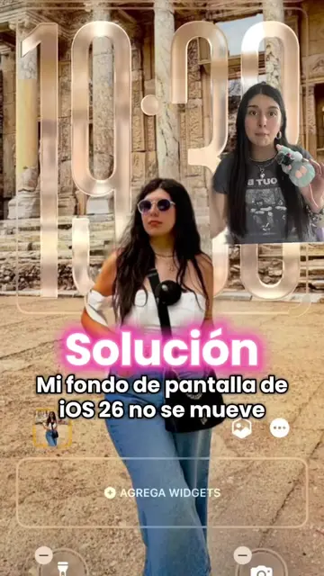 Si ya pusiste el fondo de pantalla con movimiento o fondo de pantalla animado en