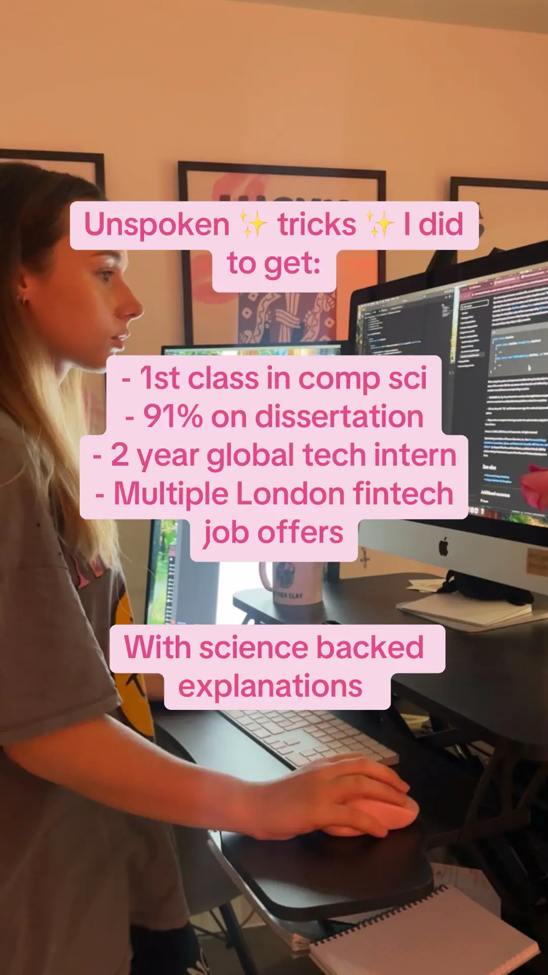 With University starting again, I thought I’d share some of my unspoken study tr