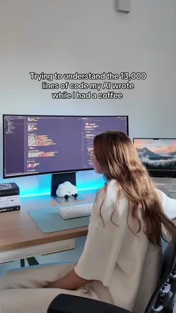 When you let agentic AI loose on your codebase 🤣 #ai #agenticAi #llm #coding #t