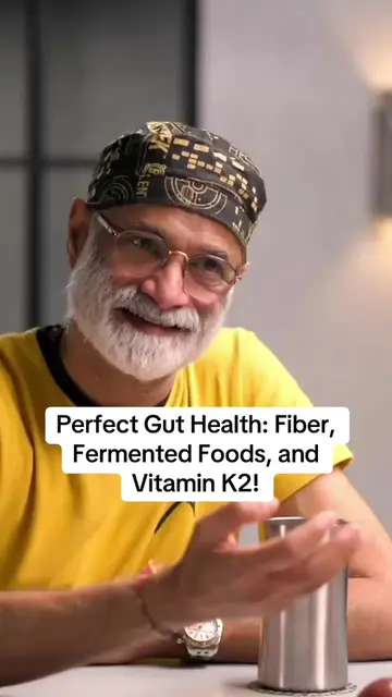 Perfect Gut Health: Fiber, Fermented Foods, and Vitamin K2! . . The Diary of A C