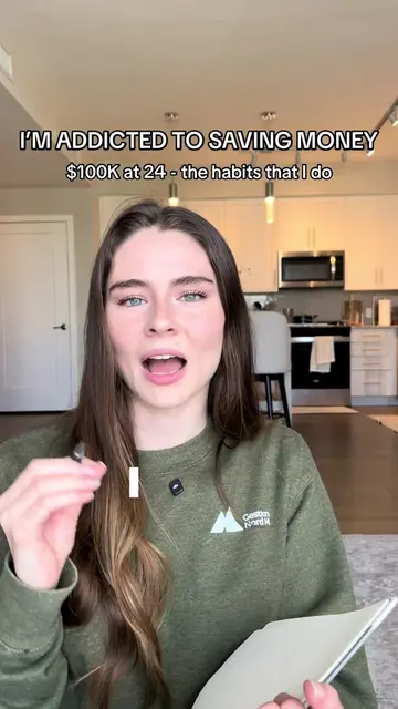 I’m addicted to saving money, these are the three habits I do #TikTokLearningCam